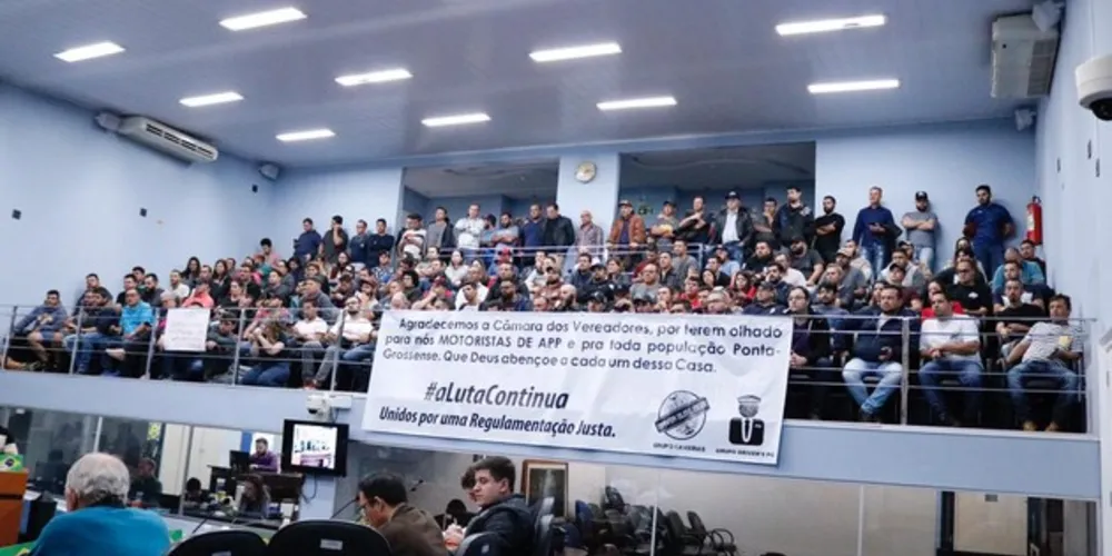 Imagem ilustrativa da imagem Uber pressiona Câmara de PG por rejeição de projeto