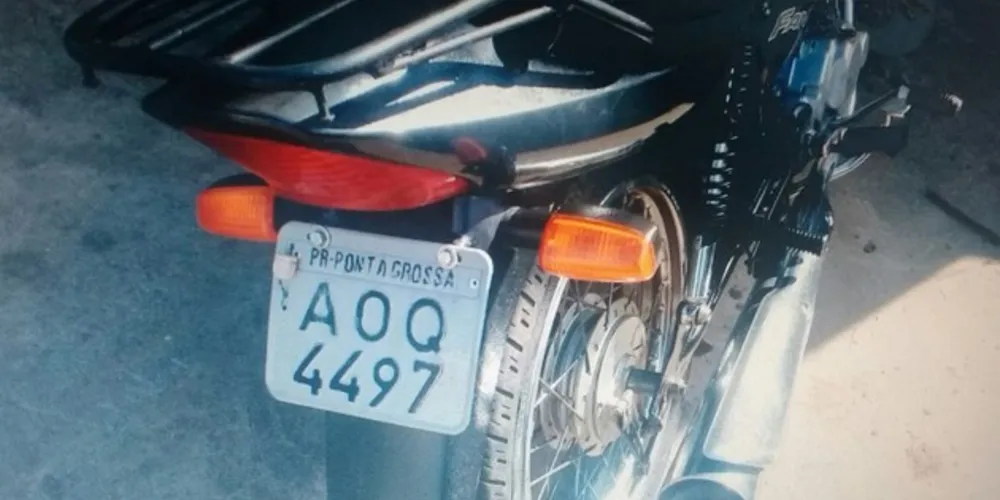 A CG tem um amassado no tanque