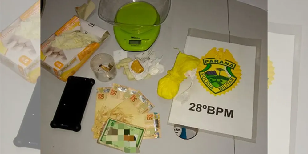 Droga apreendida foi encaminhada à Delegacia da Polícia Civil