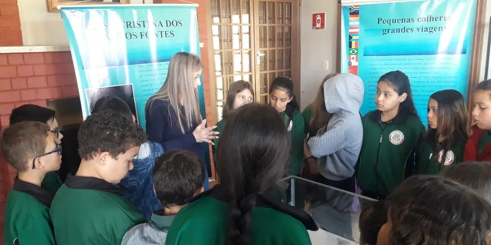 Imagem ilustrativa da imagem Alunos imergem em história de Jaguariaíva