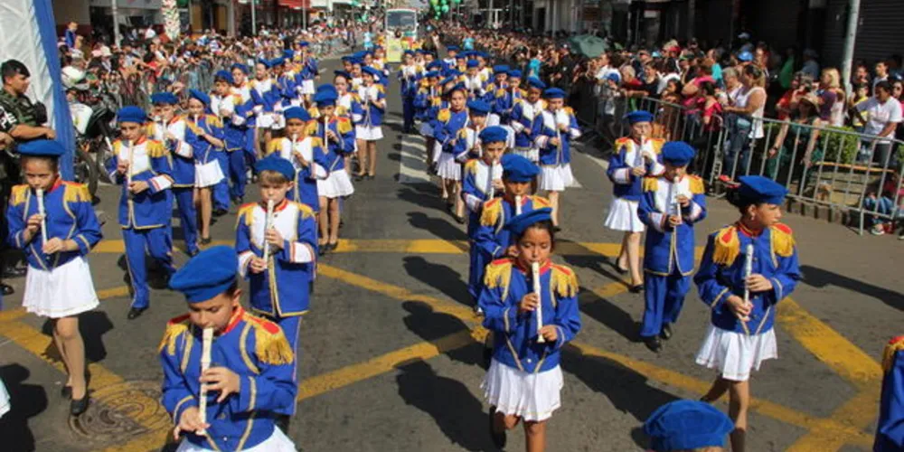 Desfile terá início às 10 horas