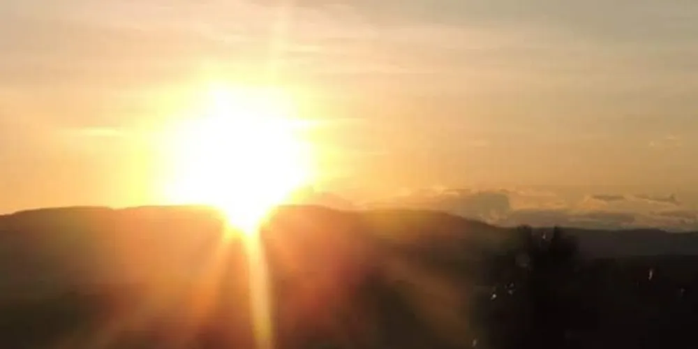 A semana será de muito sol nos Campos Gerais