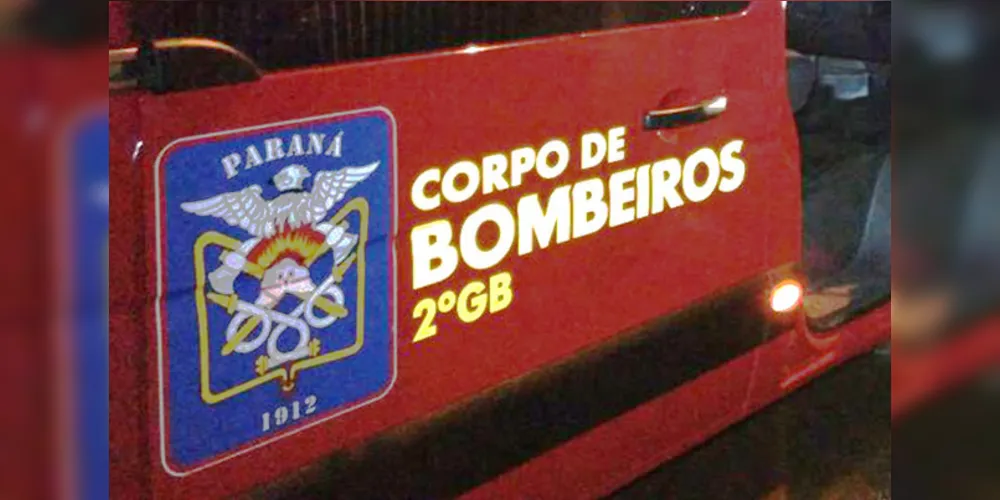 Vítima foi socorrida em estado grave pelos bombeiros de Telêmaco Borba e foi internada no hospital da cidade