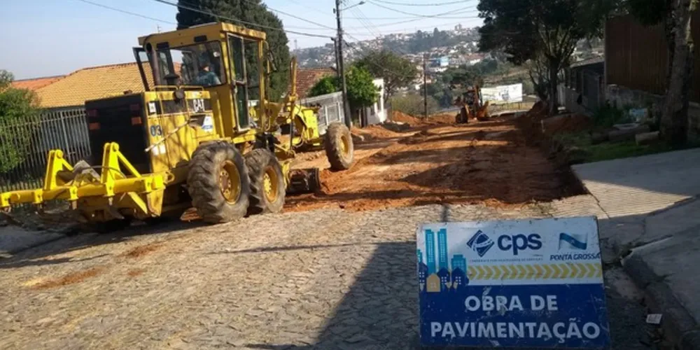 Imagem ilustrativa da imagem CPS inicia pavimentação na Vila Rio Branco e bairro Ronda