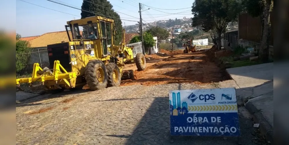 Imagem ilustrativa da imagem CPS inicia pavimentação na Vila Rio Branco e bairro Ronda