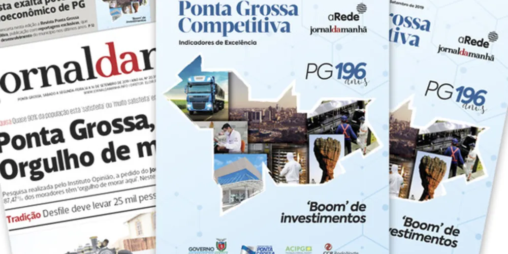 Imagem ilustrativa da imagem Revista exalta o potencial econômico de Ponta Grossa
