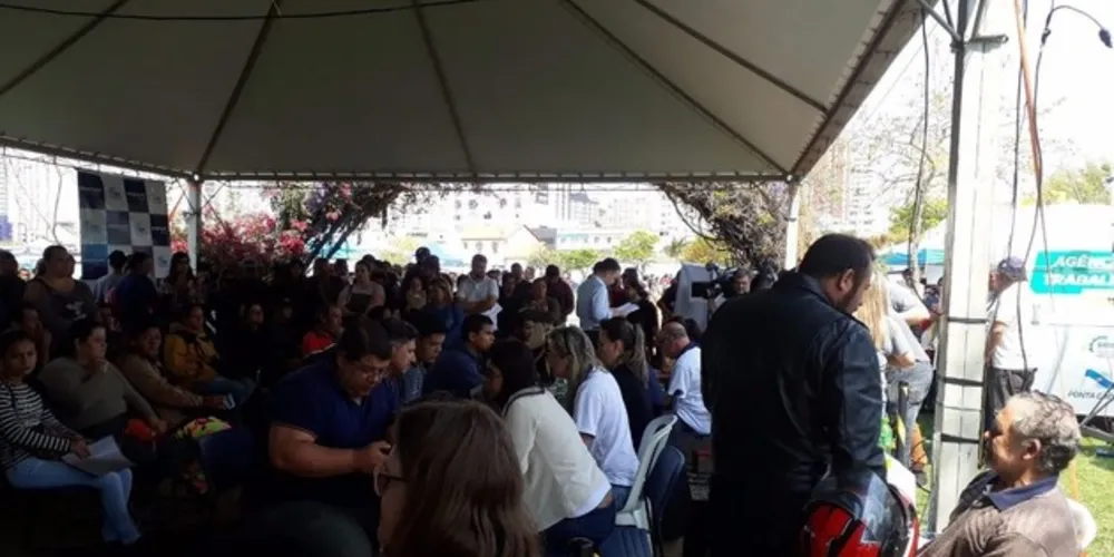 Evento teve início às 9h deste sábado