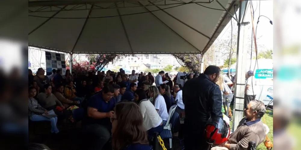 Evento teve início às 9h deste sábado