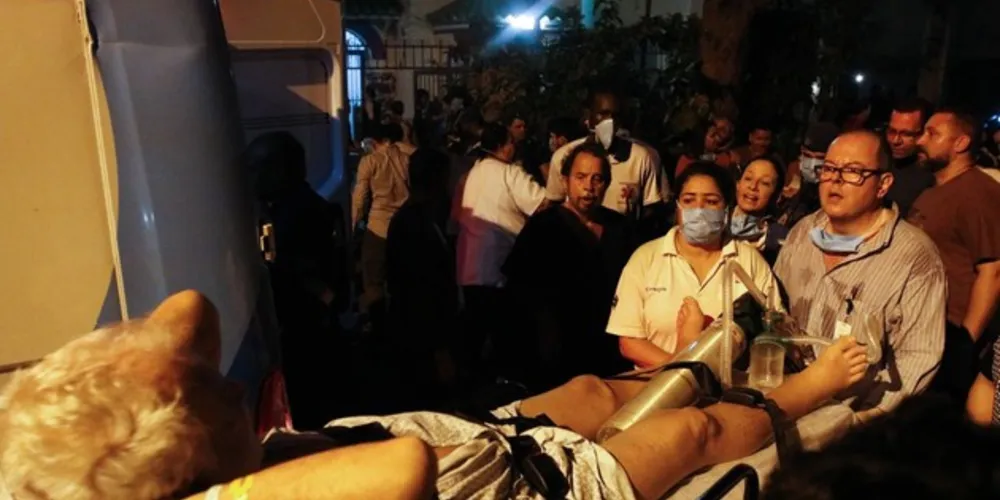 Imagem ilustrativa da imagem Após tragédia, Hospital no RJ ainda tem 57 internados