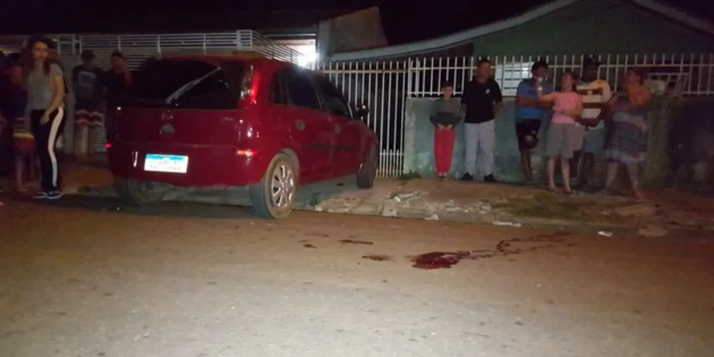 Crime ocorreu na Rua Santo Antonio, no Núcleo Santa Luzia, em Ponta Grossa