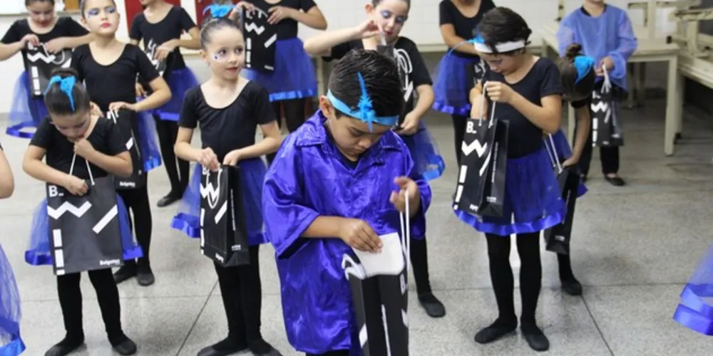 No Lagoa Dourada, as aulas acontecem duas vezes por semana, na Escola Municipal General Aldo Bonde
