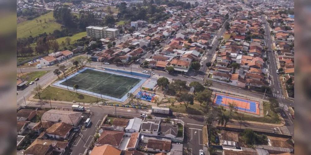 Novo espaço de laser para moradores de Telêmaco Borba custou mais de R$ 500 mil


