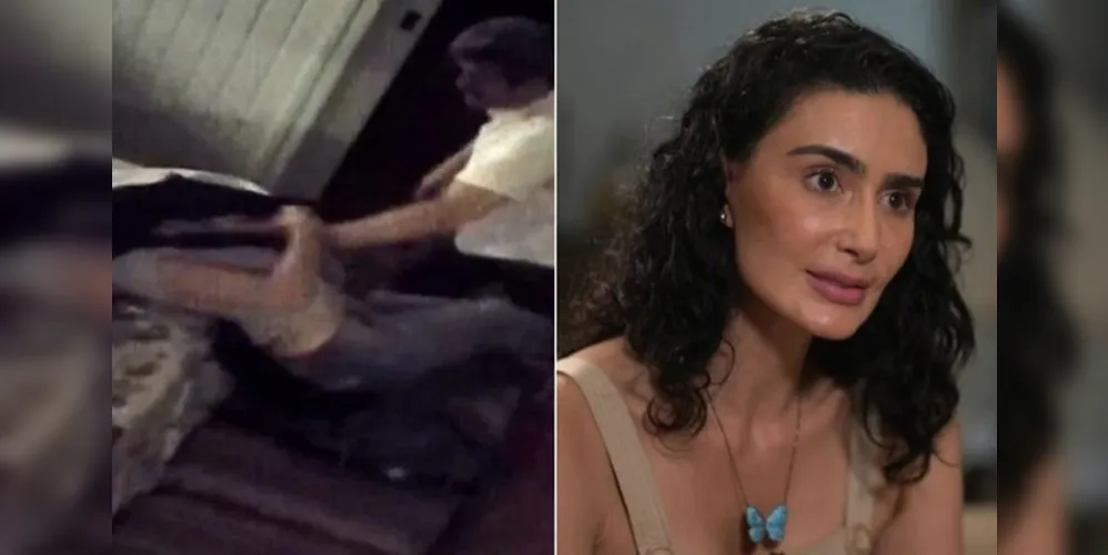 Atriz Cristiane Machado revelou com exclusividade ao Fantástico as agressões em série que sofreu do marido