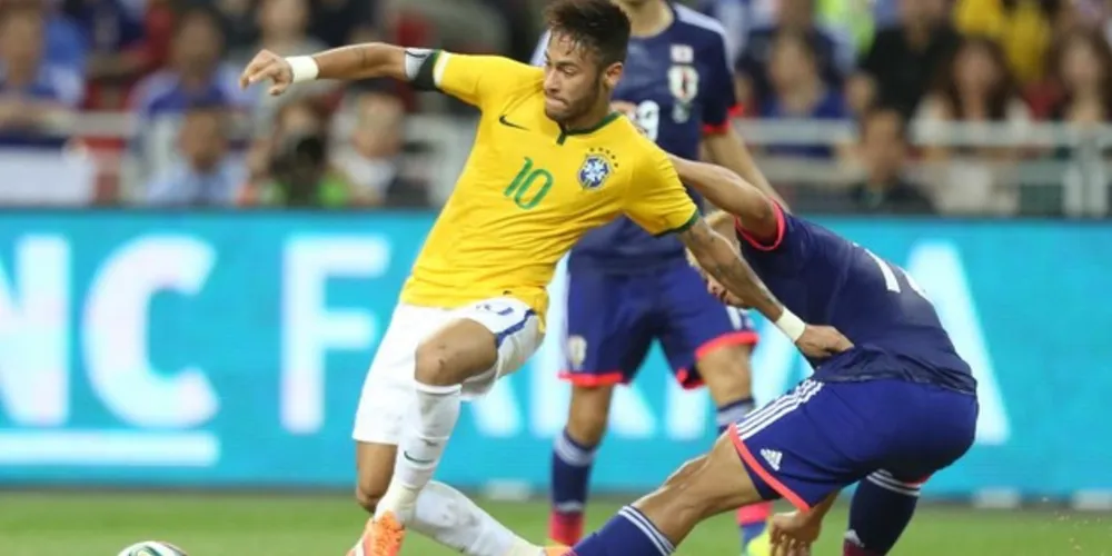 Em outubro de 2014, também em período de amistosos, o Brasil derrotou o Japão por 4 a 0, com quatro gols de Neymar
