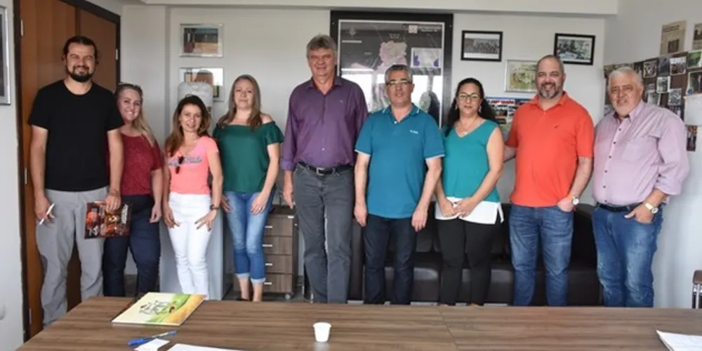 Encontro foi realizada na última semana no gabinete do prefeito José Sloboda