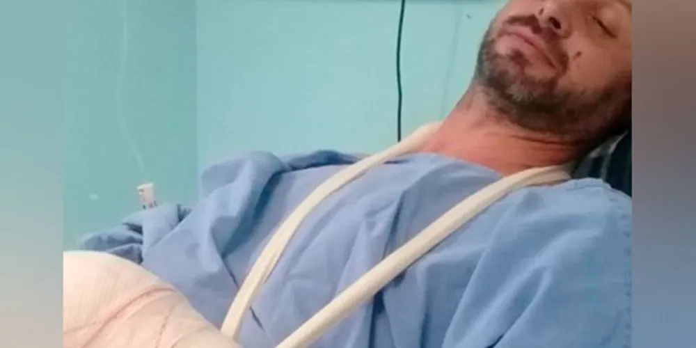 Wesley Pontes passou por uma cirurgia e está internado no Hospital e Maternidade São José dos Pinhais, na Região Metropolitana de Curitiba.
