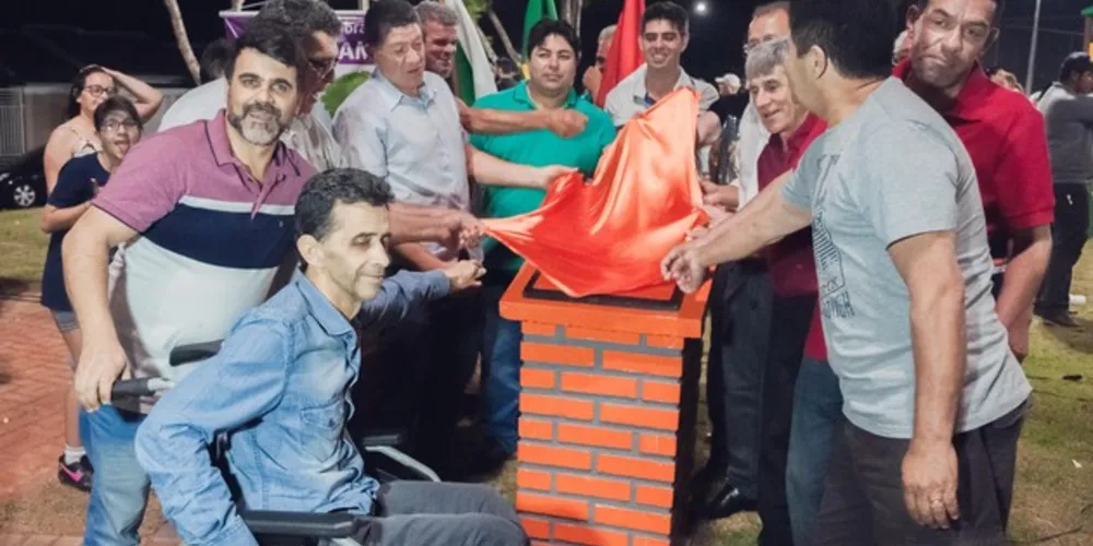 Inauguração do espaço de lazer encerrou com três jogos amistosos

