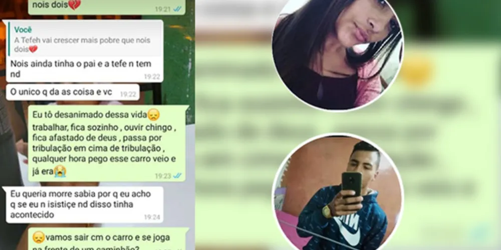 Mensagens encontradas no celular de Rafael Teles reforçam os indícios de que ele e a irmã Gabriela Sabater propuseram um pacto pela morte