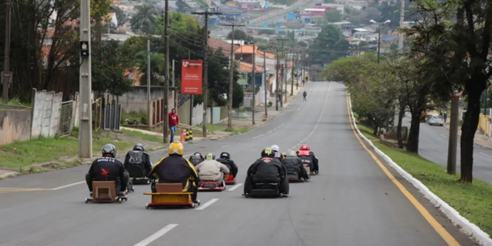 Imagem ilustrativa da imagem Corrida de rolimã movimenta a Visconde de Taunay