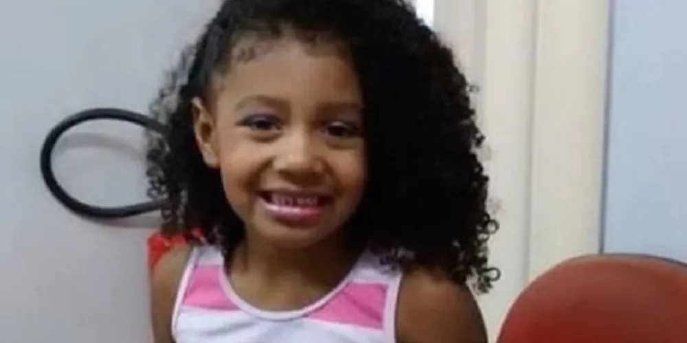 Ágatha Félix, de 8 anos, morreu na sexta-feira