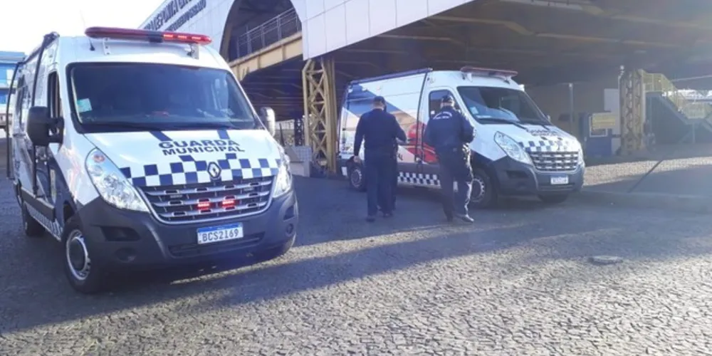 Segunda-feira amanheceu com segurança reforçada no Terminal Central de ônibus