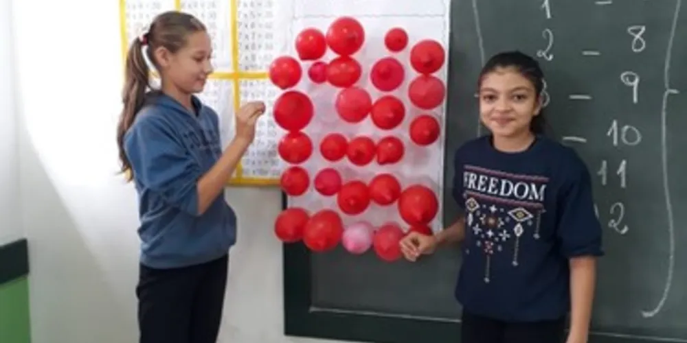 Imagem ilustrativa da imagem Jogo com bexigas leva competição a 5º ano