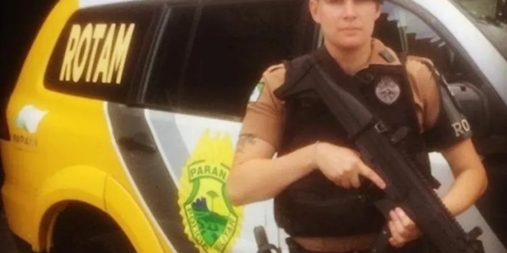 Mariana Sachet Macarini, de 28 anos, que integrava a Rotam do 17° Batalhão