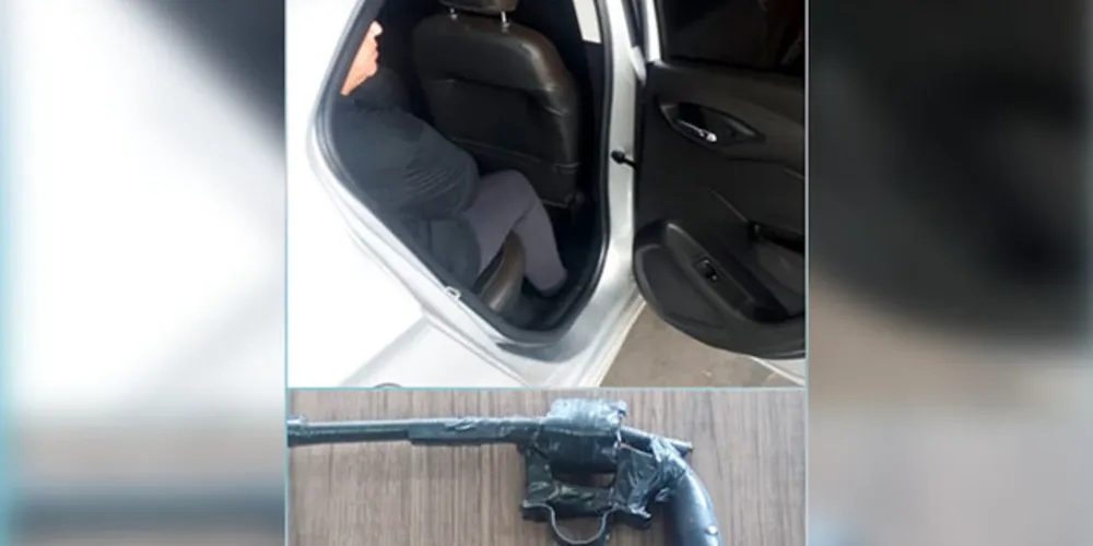 Os policiais encontraram o instrumento do crime e ainda apurou que contra sua mãe havia um mandado de prisão pelos crimes de roubo e corrupção de menores a mulher foi presa