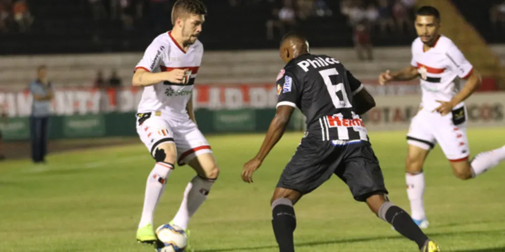 Time alvinegro fez uma boa partida, criou oportunidades e empatou nos acréscimos do segundo tempo