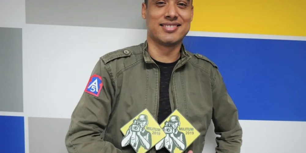 Helton Costa recebeu duas premiações no III Festival de Cinema de História Militar