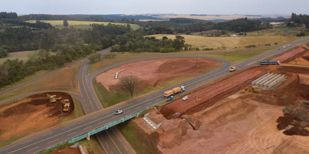Mudanças serão necessárias para o avanço das obras na região do viaduto sobre a PR 445