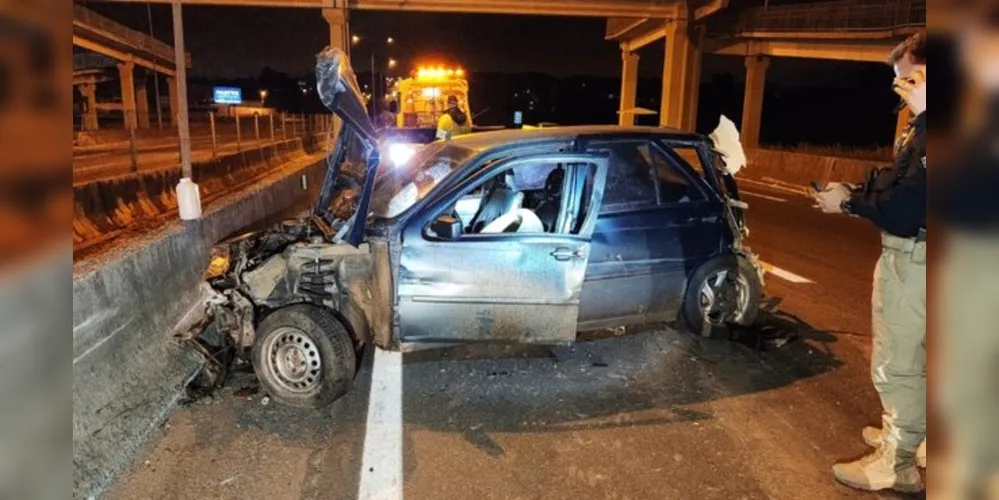 Imagem ilustrativa da imagem Homem é ejetado de carro em acidente na BR-116