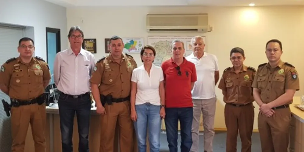 Na reunião foi discutido também a intenção da criação de um Conselho Comunitário de Segurança Rural