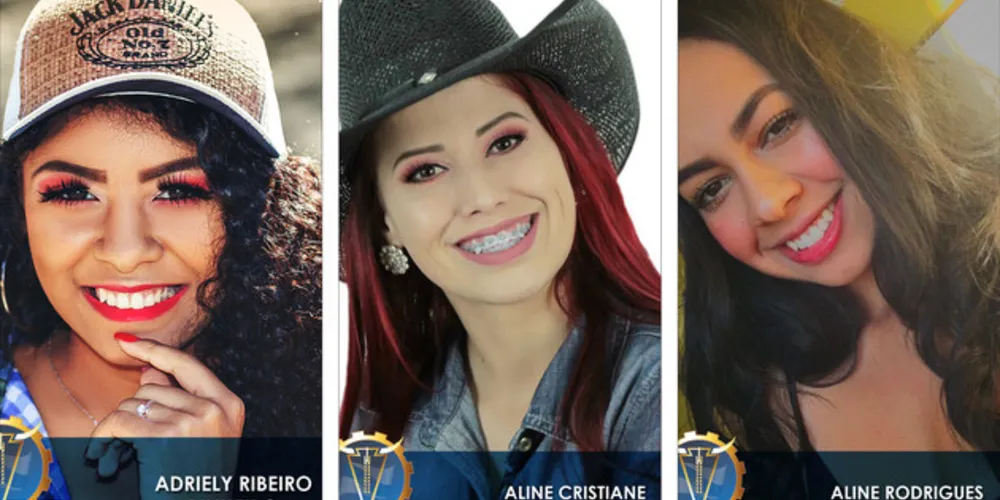 Conheça todas as candidatadas à rainha da Feira Paraná