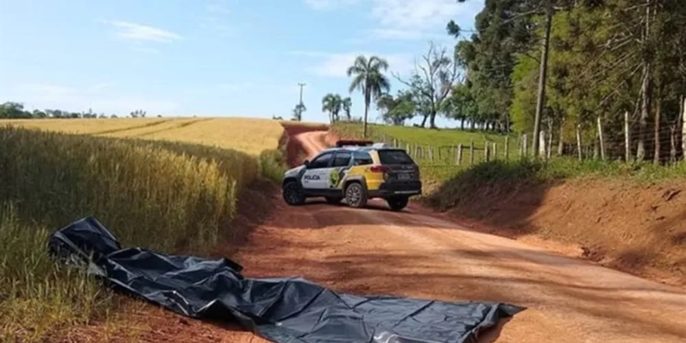 Um homem foi decapitado na localidade da Linha Rio dos Patos. Quem cometeu o crime levou a cabeça.