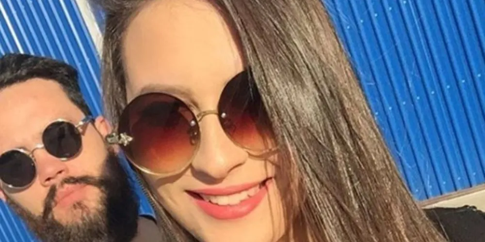 Alisson Neris Ribeiro, de 28 anos, e Gabrielly Tomio, de 21, morreram em um acidente no Contorno Norte
