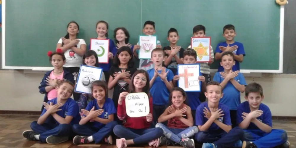 Imagem ilustrativa da imagem Símbolos religiosos são trabalhados em PG