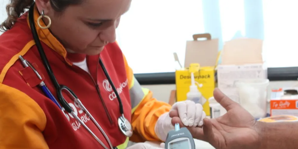 Realizado no Posto Quinta, em Campo Largo, programa realiza diversos exames de saúde