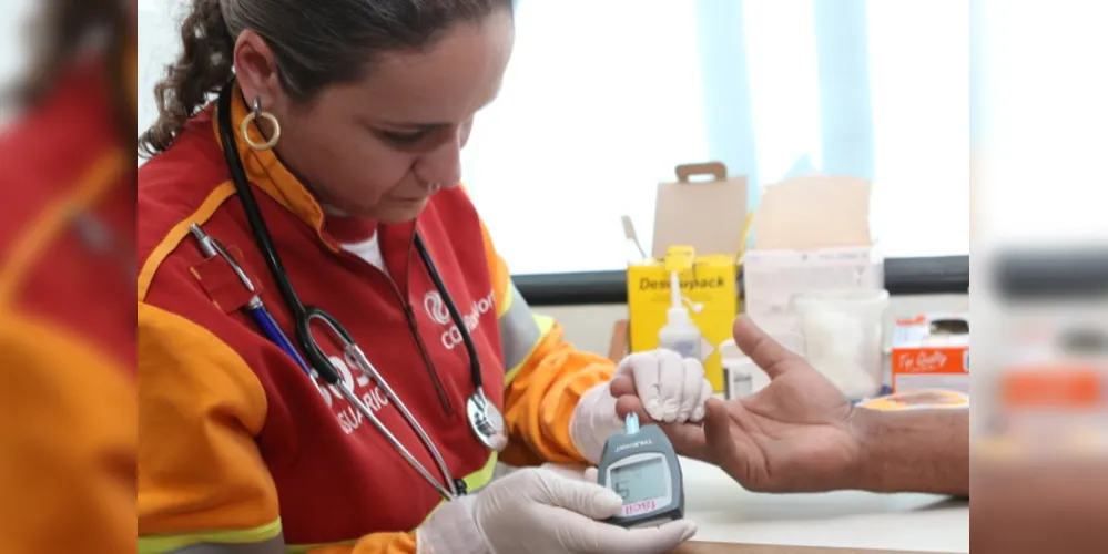 Realizado no Posto Quinta, em Campo Largo, programa realiza diversos exames de saúde