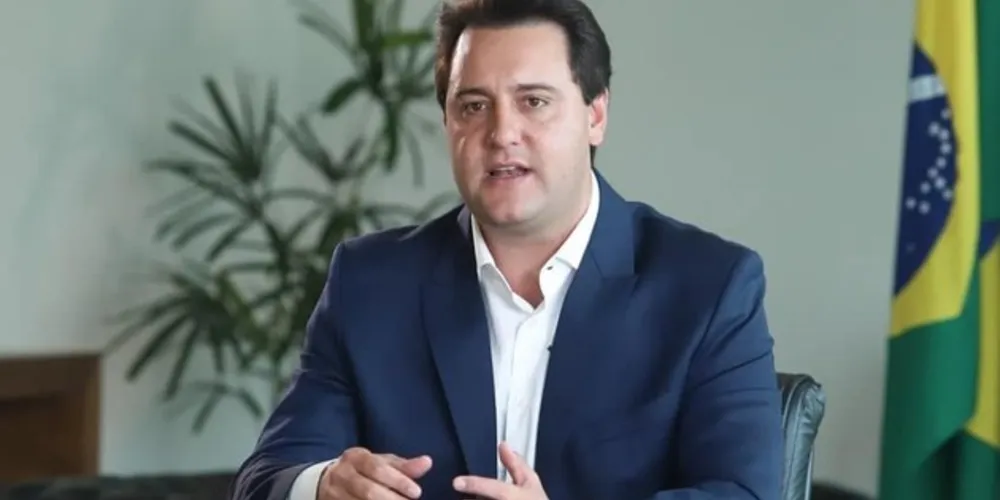 Governador Carlos Massa Ratinho Junior participará de uma entrevista coletiva no Parque às 15 h 30