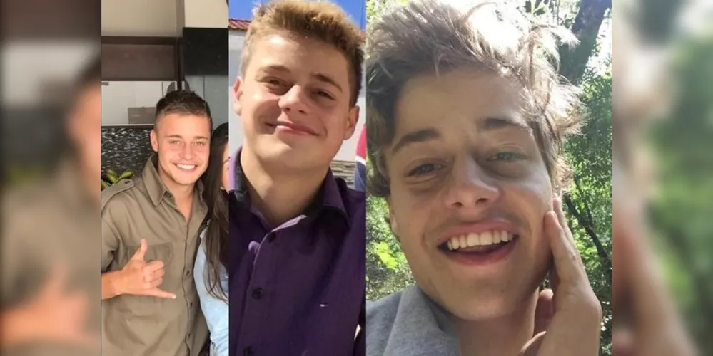 Guilherme Pimentel foi visto pela última vez no centro da cidade de Pinhais-PR, região metropolitana de Curitiba; jovem é natural de Ponta Grossa