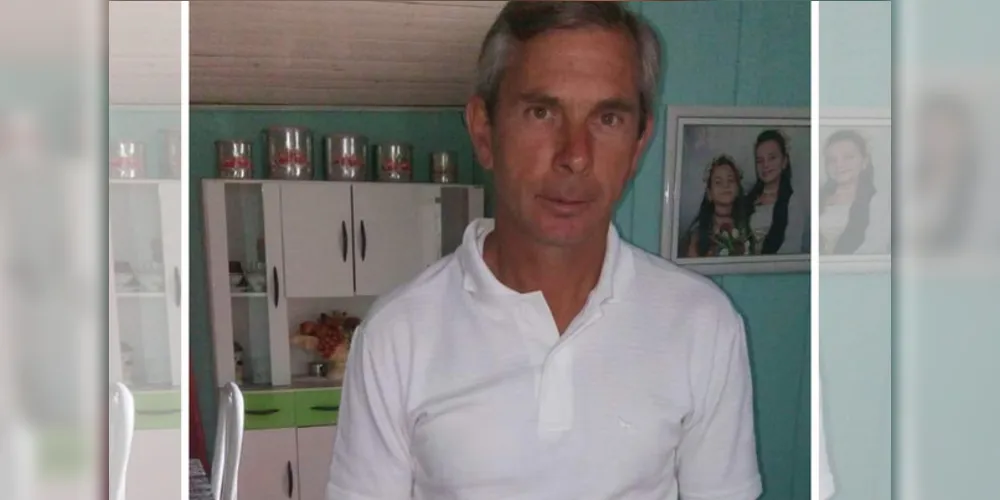 Esvaldo José Angieski, de 53 anos, morreu na tarde deste sábado