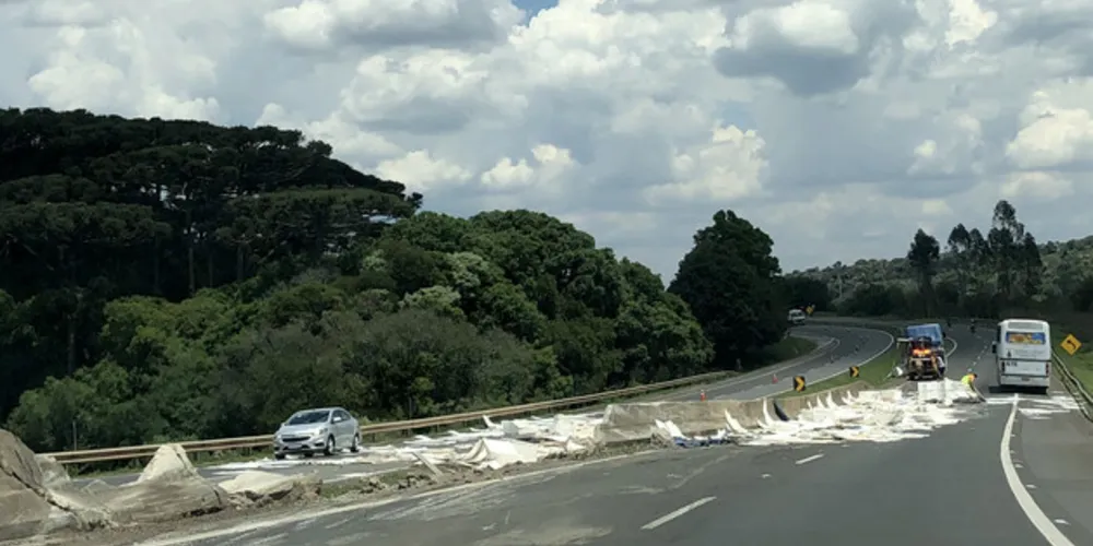 Acidente ocorreu no quilômetro 271 da Rodovia PR-151