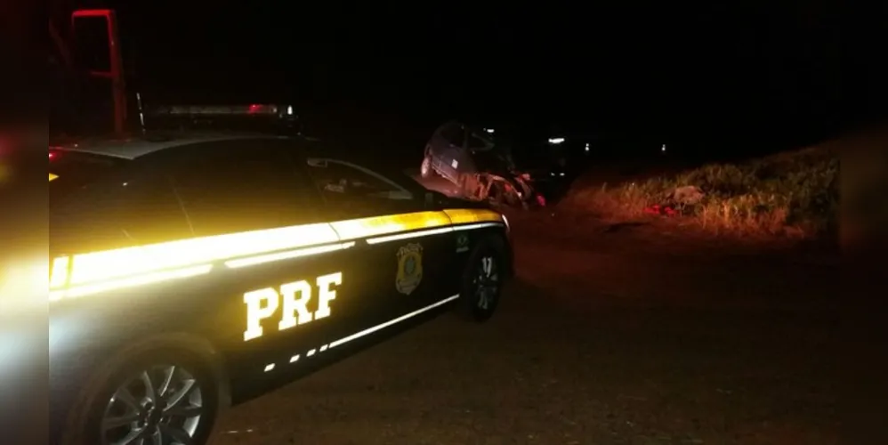 Imagem ilustrativa da imagem Idoso morre após colisão frontal na BR-153 em Tibagi