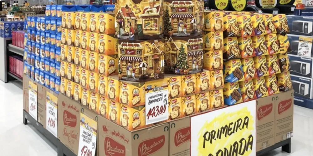 Imagem ilustrativa da imagem Super Muffato já tem panetones nas gôndolas