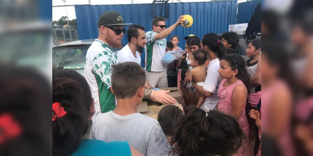 Imagem ilustrativa da imagem Mancha Verde realiza ação em alusão ao Dia das Crianças