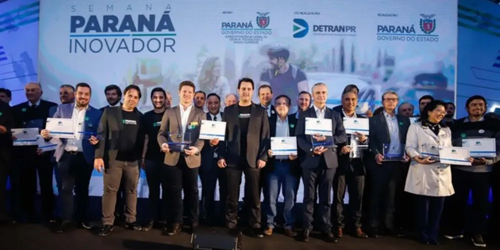 A entrega das certificações aconteceu na abertura da Semana Paraná Inovador, no Palácio Iguaçu, em Curitiba.
