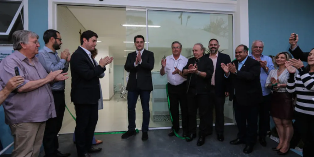 Governador Carlos Massa Ratinho Júnior inaugurou nesta quarta-feira (16) o novo pronto-socorro do Hospital São Vicente de Paulo