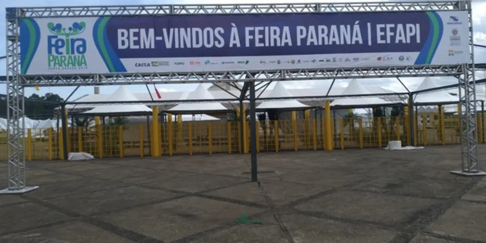 Imagem ilustrativa da imagem Últimos preparativos para abertura da Feira Paraná