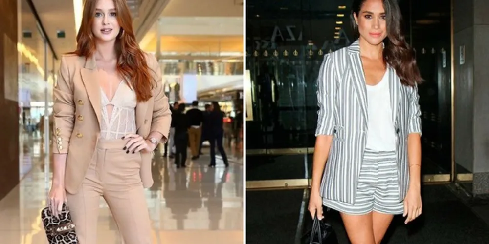 O blazer é a peça do momento e deve ganhar destaque nos looks, por ser considerado um clássico da moda 

